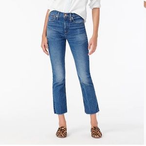 J Crew 9” Demi-boot crop Jean
